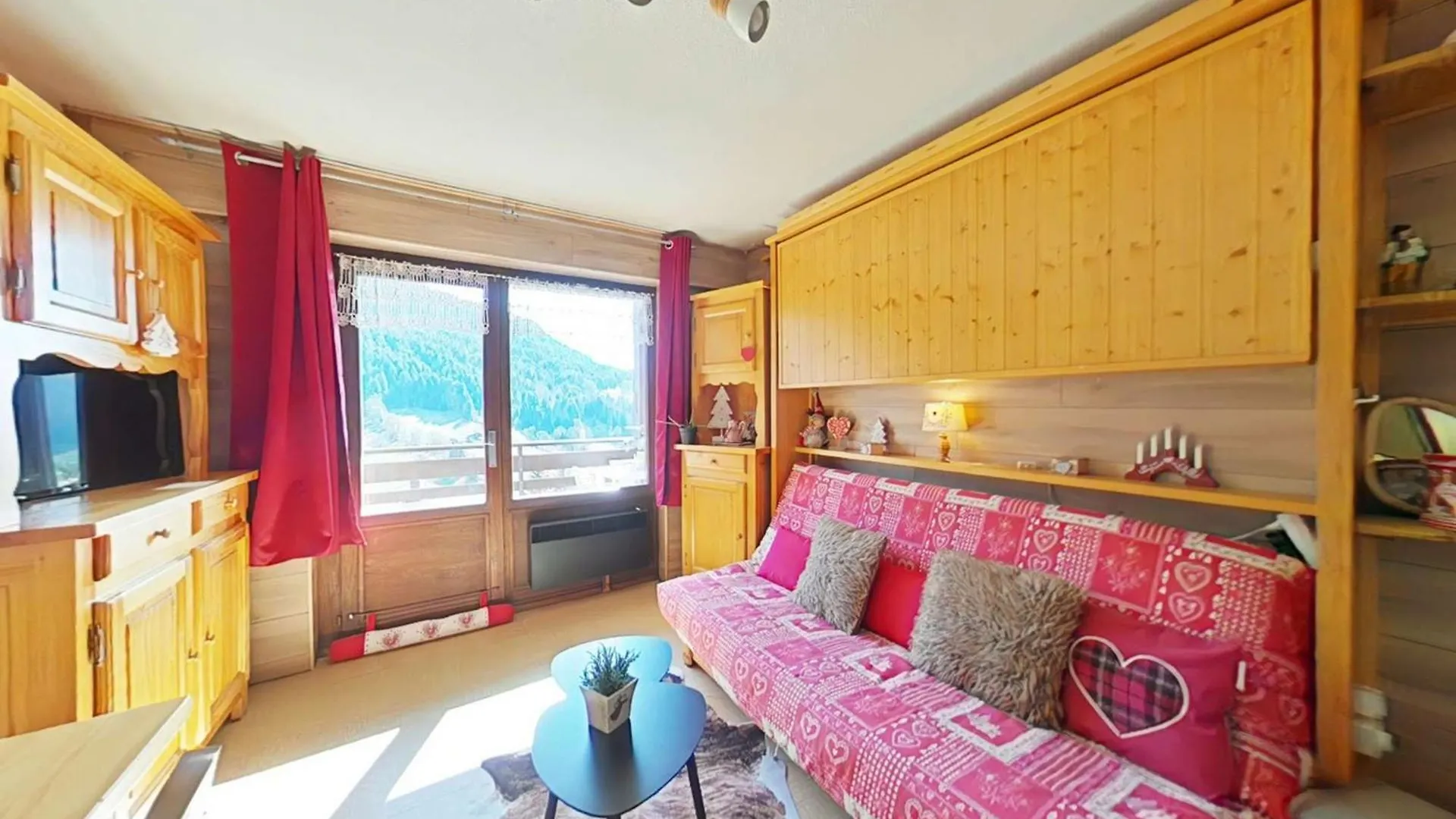 Studio 4 Pers. Avec Balcon Sud, Parking Et Navette - Le Grand-Bornand - Fr-1-241-221